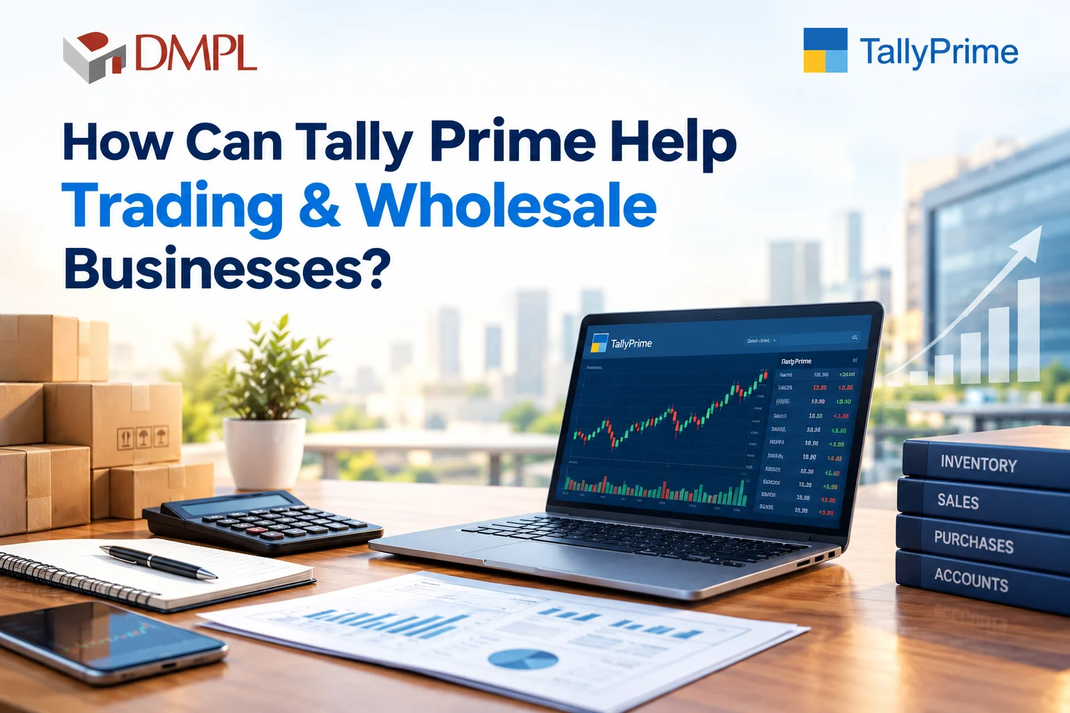 How Tally Prime helps trading and wholesale businesses
