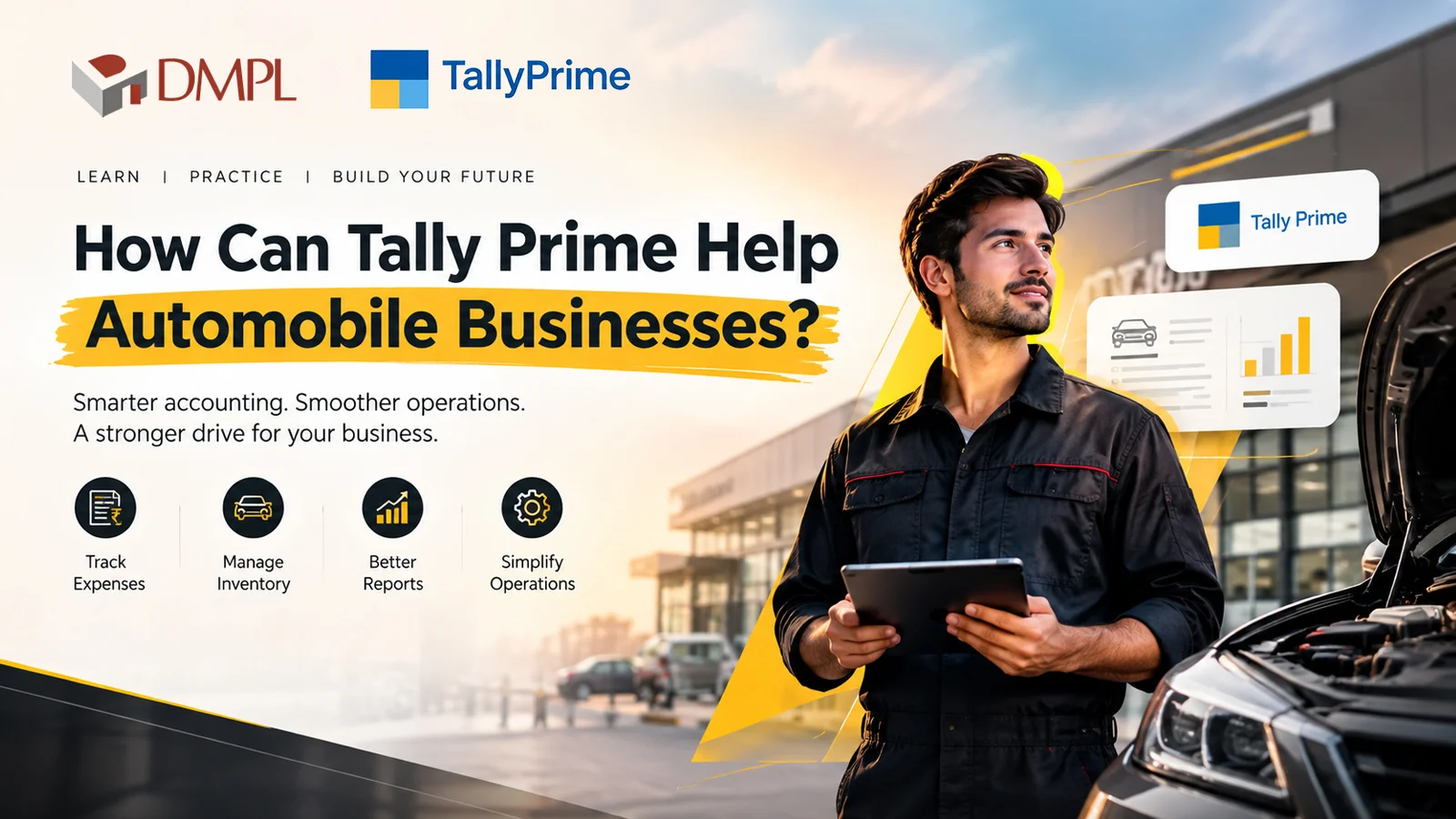 How Can Tally Prime Help Automobile Businesses? Complete guide