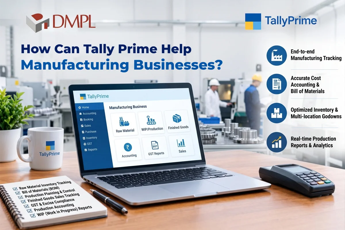 Tally Prime for Manufacturing Business
