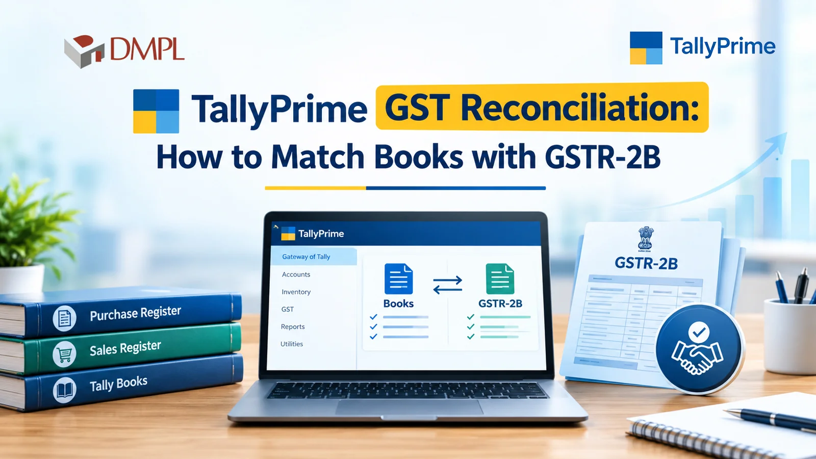 TallyPrime GST reconciliation with GSTR-2B