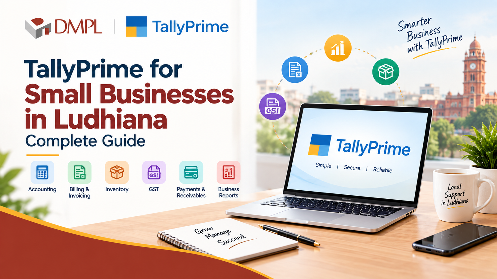 TallyPrime for Small Businesses in Ludhiana - Complete Guide