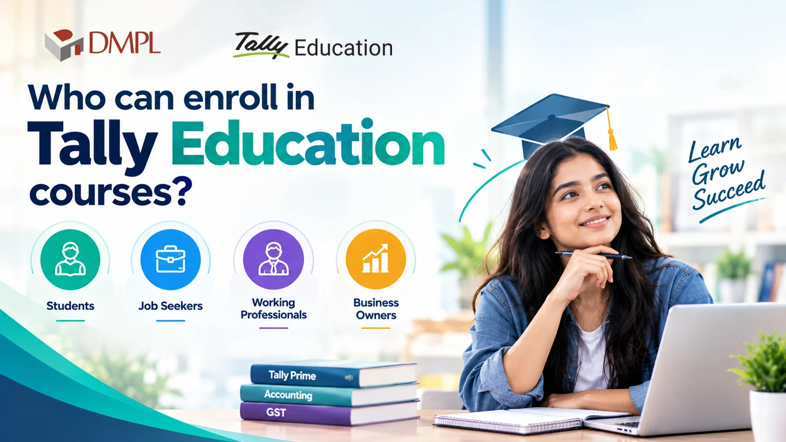 Who can enroll in Tally Education courses