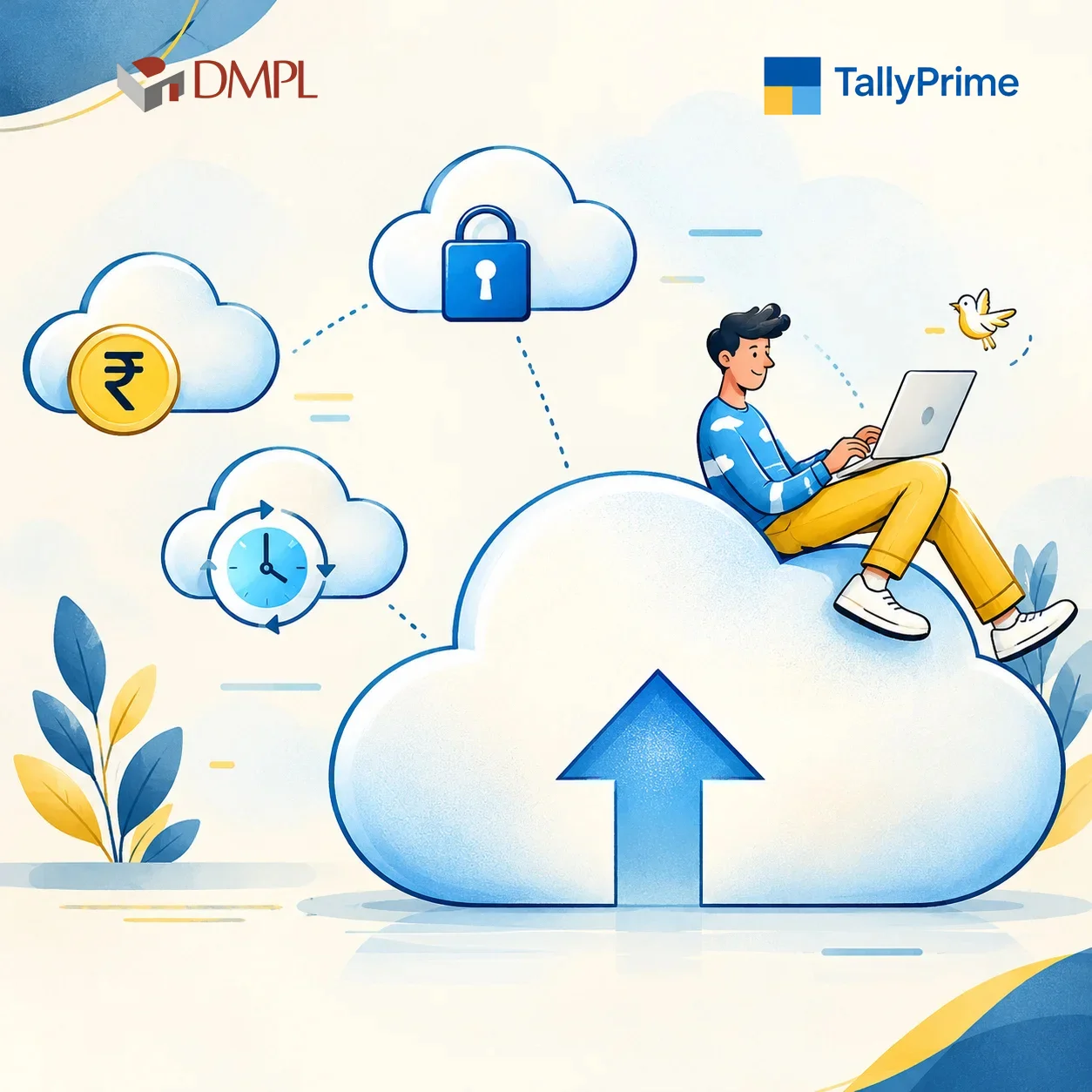 Tally on Cloud for secure remote business access by Doric Multimedia
