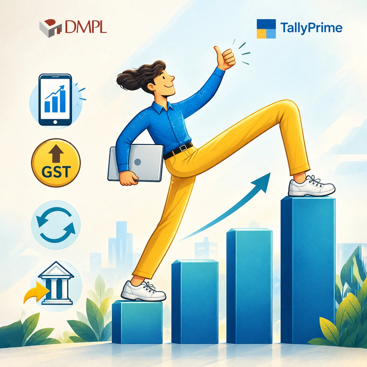 TallyPrime software for business accounting and GST management by Doric Multimedia Ludhiana